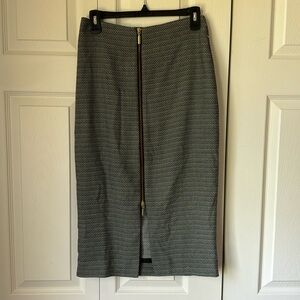 Knee length dress skirt